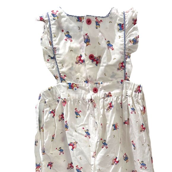 Vintage Mary Mac Carthy Paris France Romper Toddler Girl 12M - Picture 8 of 9